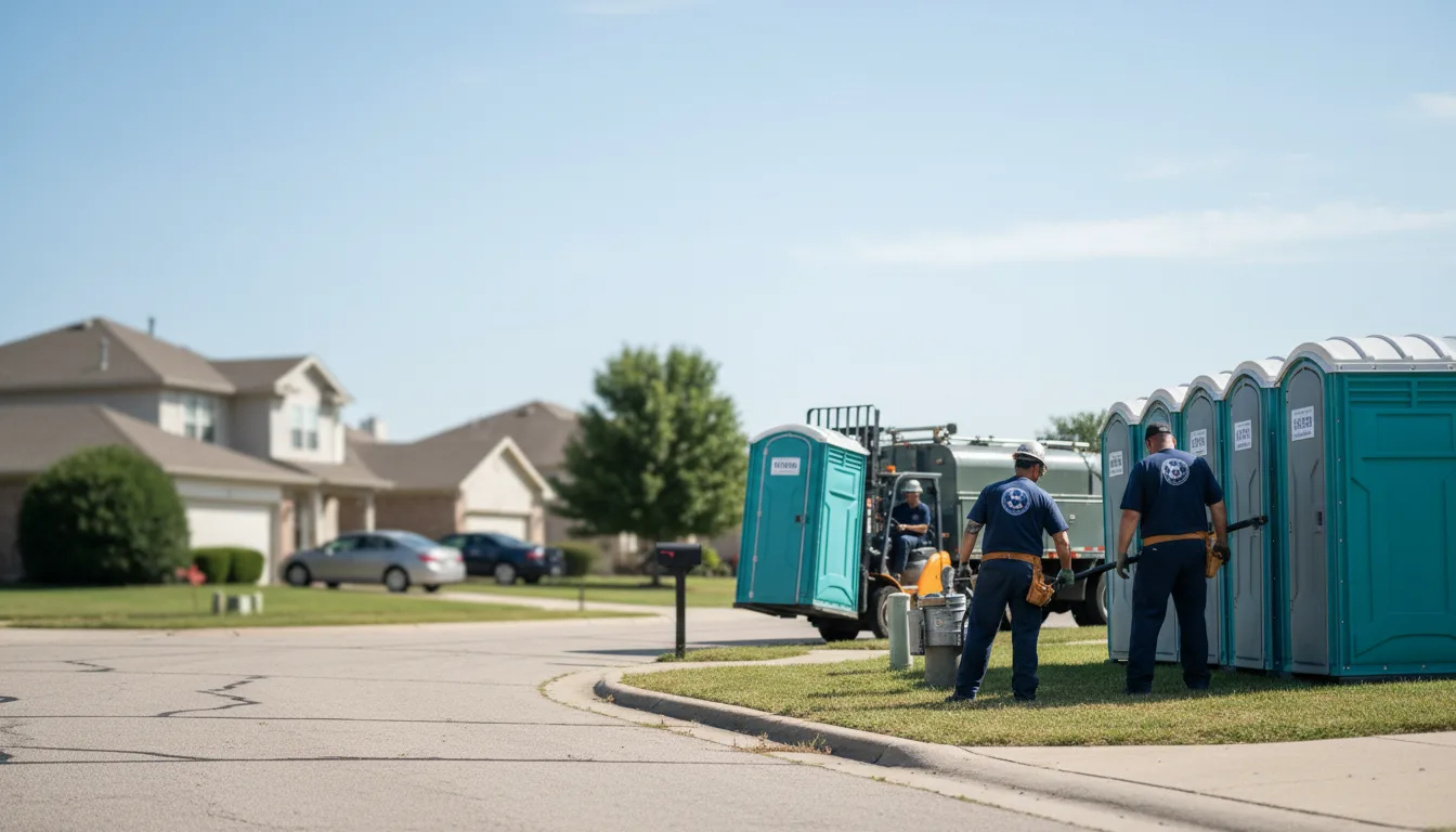 Porta Potty Rental in Sherman, TX near me